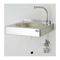 Lavabo inox sans dosseret