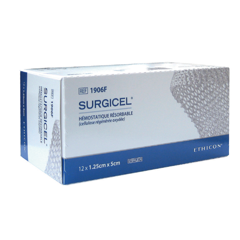 1906SK Surgicel 5x1,25cm (x12) ex. 1906F