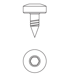 Pins (plat) Master Pin control MP20 (x10)