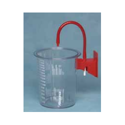 Bocal rigide 1,5L pour poche de recueil MEDIVAC x1