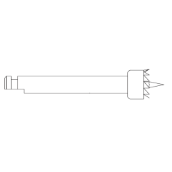 CA 230KH-033 trépan initial TEK