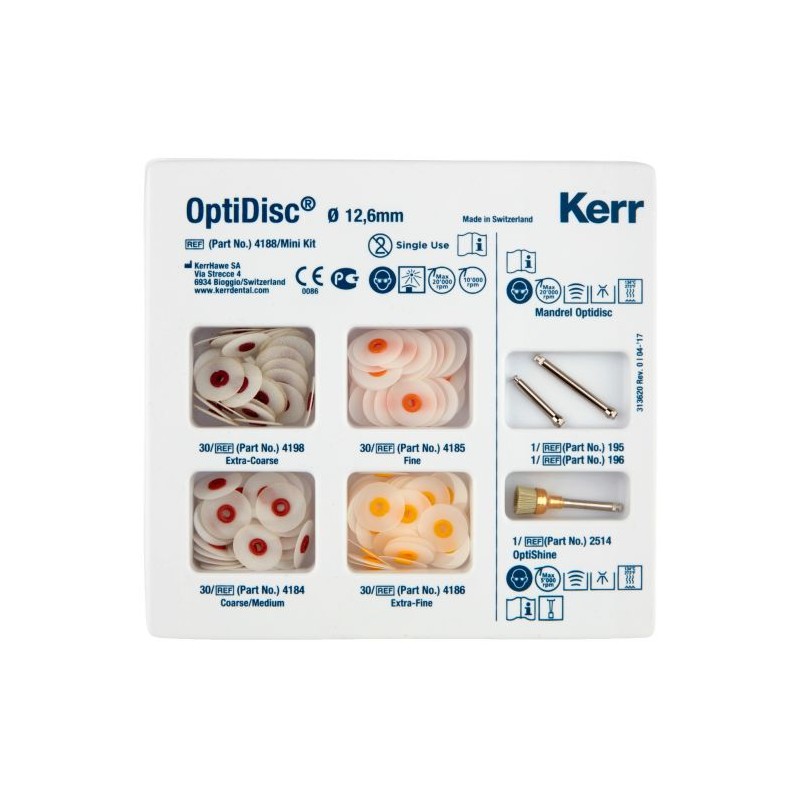 OptiDisc Kit 12 6mm(120 disques) + mandrins + Opti