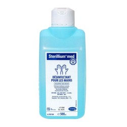 Liquide hydroalcoolique STERILLIUM MED 500ml