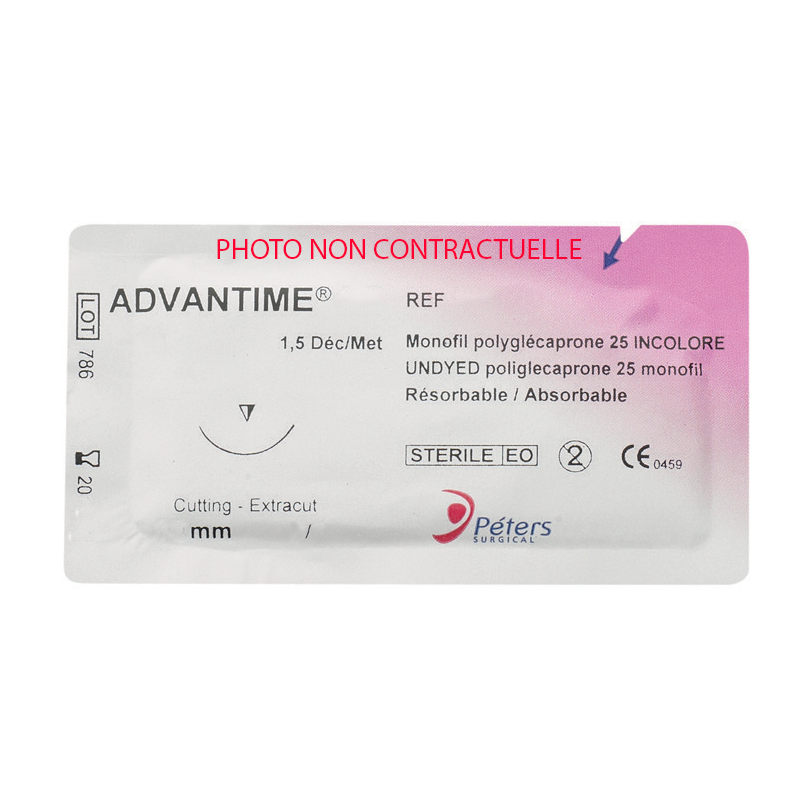 ADVANTIME 6/0 1/2 T 13mm 70CM x36 VIOLET