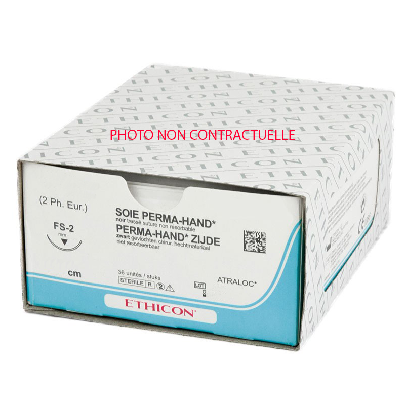 FK802 Soie Noire (x12) ophtalmo