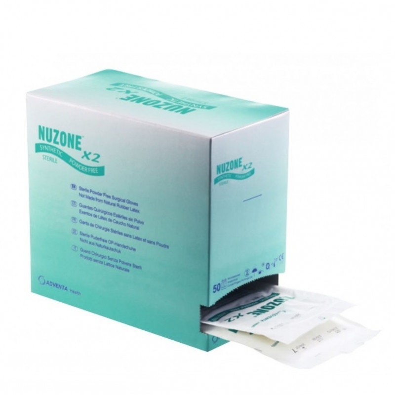 FR NuZone gants neoprene stériles 8 (x50)