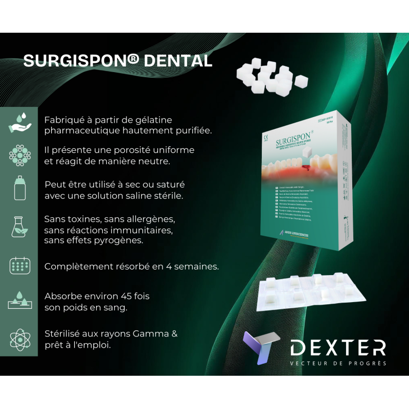 (B50) SURGISPON CUBE 10x10x10