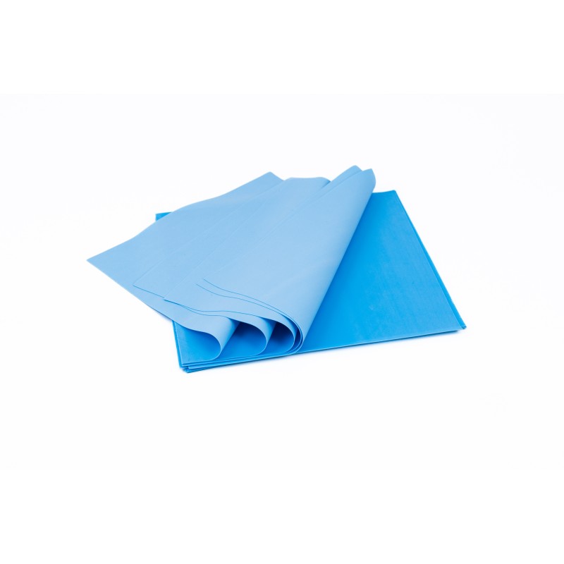 ISODAM Boite digues NON LATEX heavy bleues (x15)