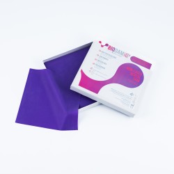 BIODAM Boite digues NON LATEX medium violet (x20)